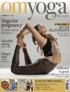 Om yoga magazine august 16